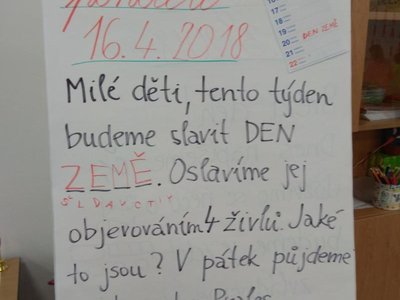 CA duben 2018: Den Země