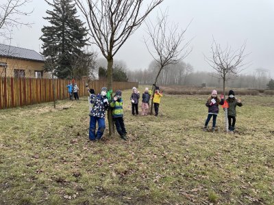 masopustní stezka v Pralese třída 2.C