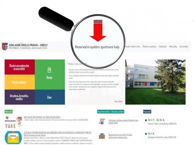 NOVINKA | Rezervační systém sportovní haly