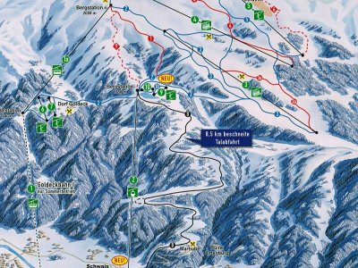 LYŽAŘSKÝ VÝCVIK ve Spittal an der Drau - lyžování v areálu Goldeck