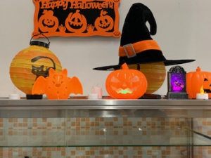 Halloween ve škole i školní jídelně - 31. 10. 2019