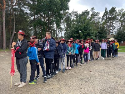 Třídy 7.B, 7.D a 9.A na škole v přírodě