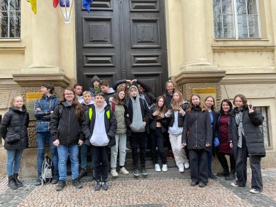8.D na workshopu Sběratelé kostí