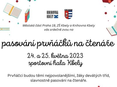 Pasování prvňáčků na čtenáře