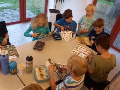 2.C si i přes nepřízeň počasí užila přespávačku ve Dřeváku