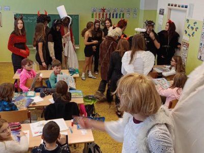 Návštěva Mikuláše, čerta a anděla
