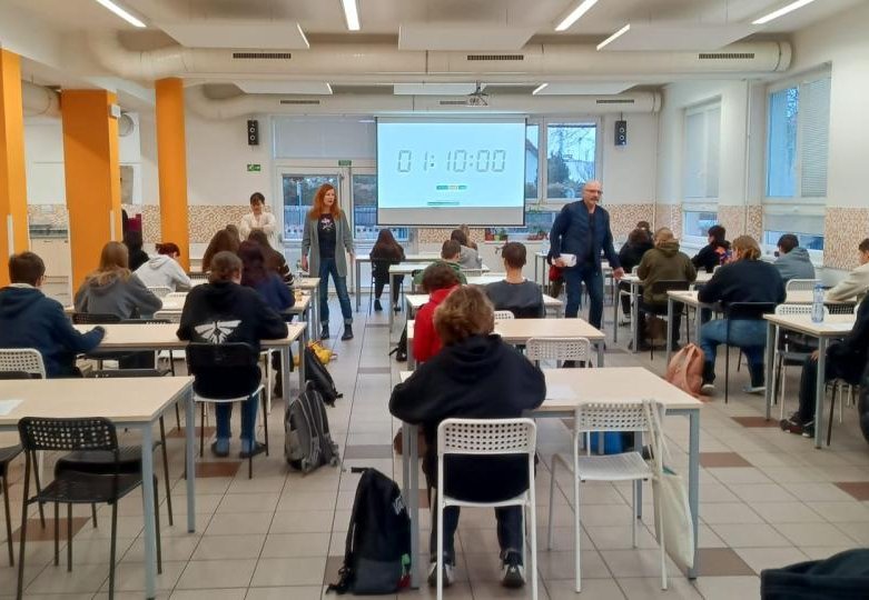 Žáci 9. tříd zažili podruhé přijímačky nanečisto
