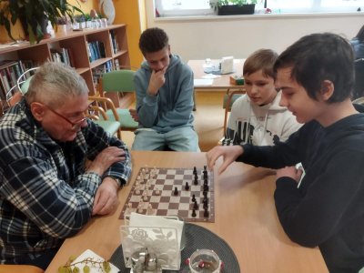 Lednové aktivity se seniory byly v režii 9.D