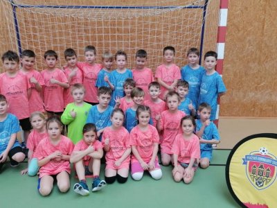 Žáci 1. a 2. třídy se zúčastnili Dětského fotbalového poháru