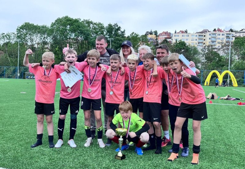 Po roce opět na velkém finále fotbalového turnaje McDonald's Cup