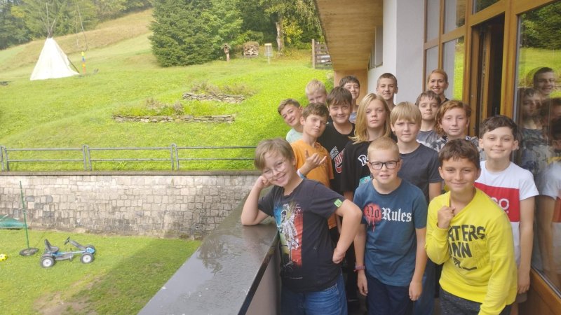 Šesté třídy: Adaptační kurz v Krkonoších