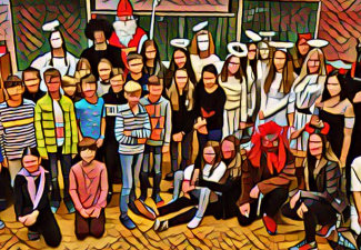 Návštěva čerta, Mikuláše a anděla