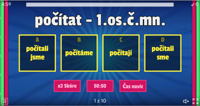 IC |  Časování sloves