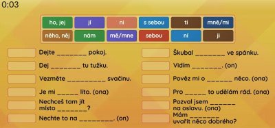 IC | Skloňování zájmen