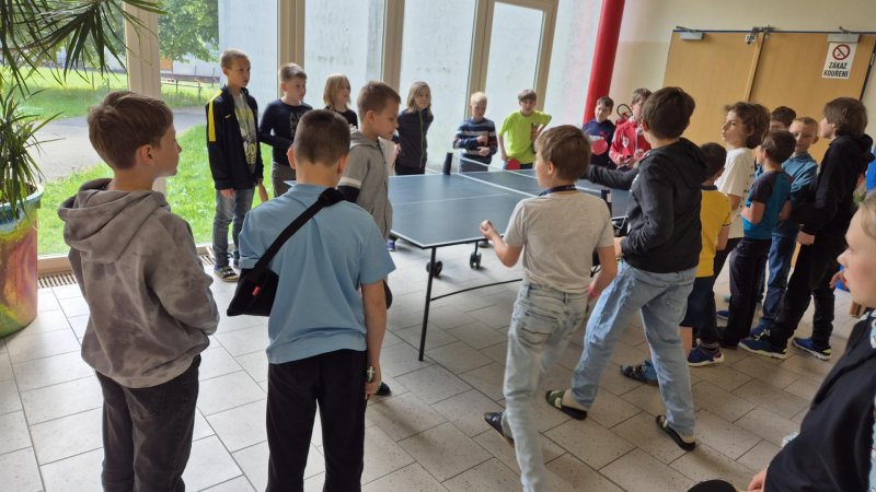 CUP OF PING-PONG 2025: První velká sportovní výzva žáků