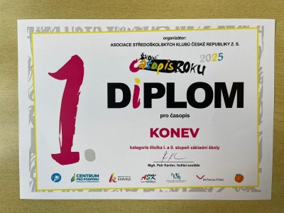 Časopis KONEV si z Brna přivezl další ocenění