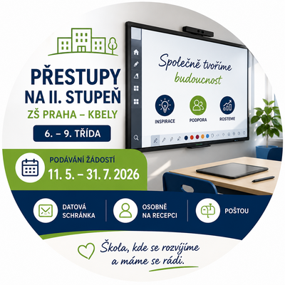 Přestupy na II. stupeň pro školní rok 2026/2027