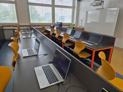 Modernizovaná učebna IT na nové budově