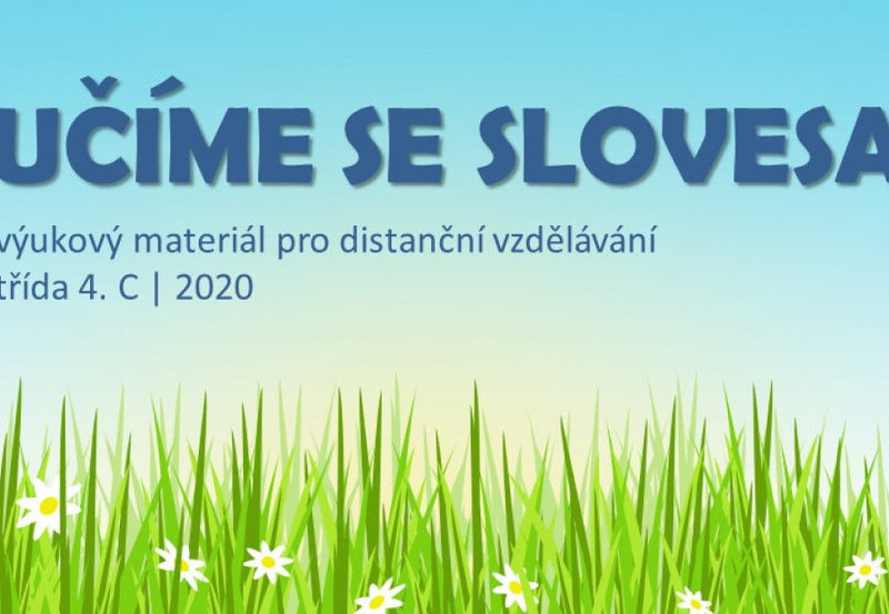 Český jazyk - Slovesa I.