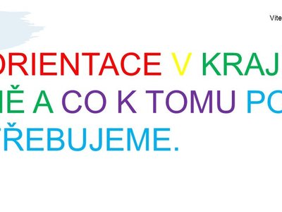 Orientace v krajině | prezentace žáka 4. C Vítka Kovandy