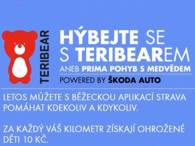Základní škola se zapojila do charitativní akce Hýbejte se s TERIBEAREM