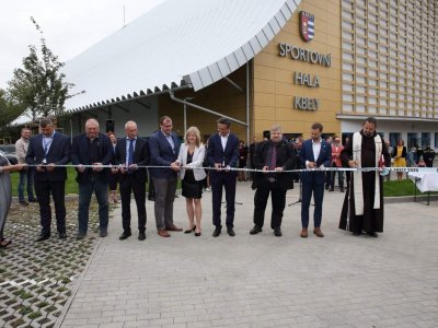 Slavnostní otevření Sportovní haly Kbely