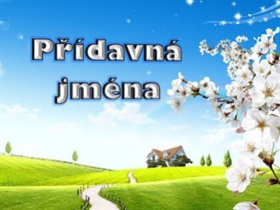 Přídavná jména