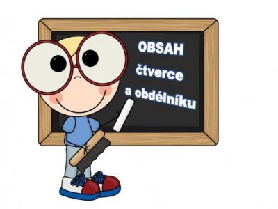 Obsah čtverce a obdélníku