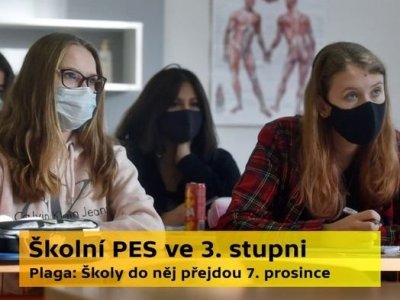 29.11. | ŠKOLSTVÍ PODLE "PES 3" od pondělí 7. 12. 2020
